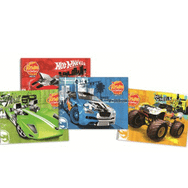 Gıpta 5437 Hot Wheels 25x35 cm 15 Yaprak Resim Defteri