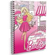 Gıpta 5516 Barbie A6 Not Defteri Spiralli Karton Kapak