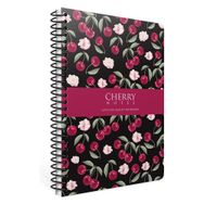 Gıpta 6371 Cherry 17x24 Sert Kapak Çizgili 120 Yaprak Spiralli Defter