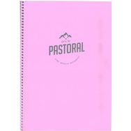 Gıpta 72 Yaprak Çizgili Spiralli Pp. Kapak 17x24 cm Mor Pastoral Defter