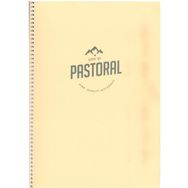 Gıpta 72 Yaprak Kareli Spiralli Pp. Kapak 17x24 cm Krem Pastoral Defter