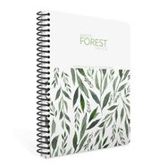 Gıpta A4 100 Yaprak Kareli Forest Spiralli Sert Kapaklı Defter