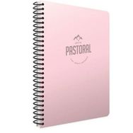 Gıpta A4 72 Yaprak Kareli Spriralli PP Kapak Pembe Pastoral Defter