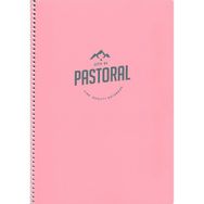 Gıpta A4 96 Yaprak Çizgili Spiralli PP Kapak Pembe Pastoral Defter
