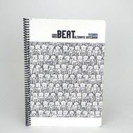 Gıpta A4 Spiralli Çizgili Desenli 80 Yaprak Beyaz Defter