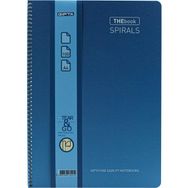 Gıpta A4 Thebook Sprirals Spiralli Sert Kapak Çizgisiz 100 Yaprak Defter
