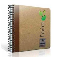 Gıpta A6 80 Yaprak Çizgili Envıro Spiralli Kraft Sert Kapak Defter