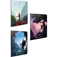 Gıpta Adventure Karton Kapak 60 Yaprak A4 Kareli 3'lü Defter