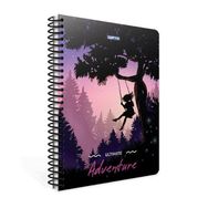 Gıpta Adventure Spiralli Dağcı Karton Kapak 80 Yaprak A4 Kareli Defter