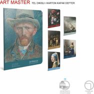 Gıpta Artmaster Dikişli 17x24 cm 60 Yaprak Kareli Defter