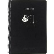 Gıpta Astro Notes Balıkçı Spiralli Karton Kapak 100 Yaprak A4 Kareli Defter