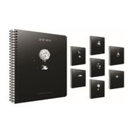 Gıpta Astro Notes Spiralli Karton Kapak A4 60 Yaprak Kareli Defter