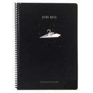 Gıpta Astro Notes Uçak Spiralli Karton Kapak 80 Yaprak A4 Kareli Defter