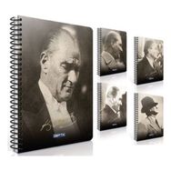 Gıpta Atatürk Sp Karton A4 100 Yaprak Kareli Kapaklı Defter