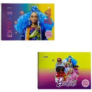 Gıpta Barbie 2'li 25x35 cm Spiralli 15 Yaprak Resim Defteri