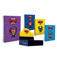 Gıpta Brawl Stars Spiralli Karton Kapak A6 80 Yaprak Çizgili Defter
