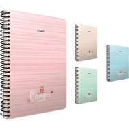 Gıpta Camper A4 Spiralli 100 Yaprak Kareli 4'lü Karton Kapak Defter
