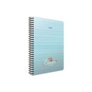 Gıpta Camper Spiralli Mavi Karton Kapak 80 Yaprak A4 Kareli Defter