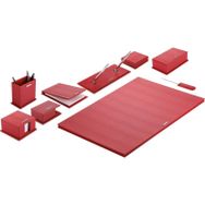 Gıpta Center 7138 Kırmızı 10 Parça Sümen Takımı