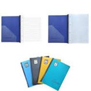 Gıpta Chromo 80 Yp. A4 2 Çizgili + 2 Kareli Spiralli Pp. Kapak Defter