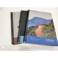 Gıpta Çizgili Spiralli Monaco Defter