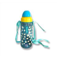 Gıpta Crystal Tritan Desenli Pipetli 500 cc Sarı Papatyalar Matara