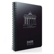 Gıpta Dark Spiralli Siyah 12x17 Düz 50 Yaprak Defter