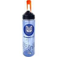 Gıpta Desenli 630 ml Amazon Tritan Pipetli Matara