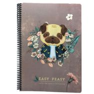 Gıpta Easy Notes Spiralli Karton Kapak A4 80 Yaprak Kareli Defter