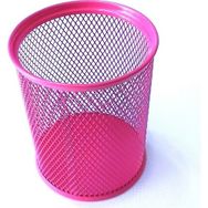 Gıpta F008 Pembe Metal Yuvarlak Kalemlik