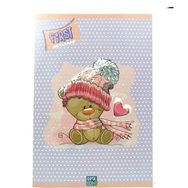 Gıpta First A4 Karton Kapak Dikişli Kareli 40 Yaprak Defter