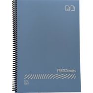 Gıpta Fresco Notes Eco Plastik Kapak A4 60 Yaprak Çizgili Spiralli Turkuaz Defter