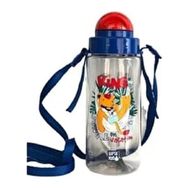 Gıpta Fun Tritan Desenli Pipetli Mavi 500 cc Matara