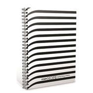 Gıpta Hope Ofset PP Kapak Kareli 100 Yaprak 18.5x26 cm 4'lü Spiralli Defter