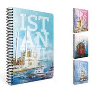 Gıpta İstanbul Mc Seperatörlü Ofset Pp Kapak A4 80 Yaprak Çizgili Defter