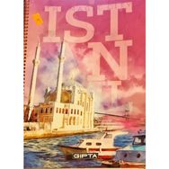 Gıpta Istanbul Temalı 100 Yaprak Çizgili Ortaköy Defter