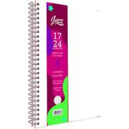 Gıpta Jazz Beyaz 4 Seperatörlü Spiralli Sert Kapak 150 Yaprak 17X24 Çizgili Defter