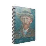 Gıpta Kareli Spiralli Van Gogh Otoportre Defter