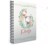 Gıpta Koala Spiralli Karton Kapak A4 100 Yaprak Kareli Defter