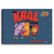 Gıpta Kral Şakir 15 Yaprak 25x35 cm Spiralli Resim Defteri