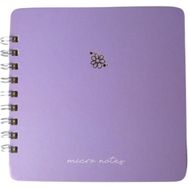 Gıpta Micro Notes 100 Yaprak Çizgili 16 x 16 cm Pastel Mor Defter