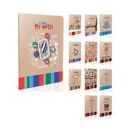 Gıpta My Notes Tel Dikişli Ofset PP Kapak A4 80yp Çizgili Defter