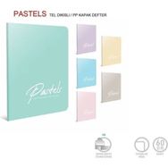 Gıpta Pastels Tel Dikiş Pp Kapak 17X24 60 Yaprak Kareli Defter