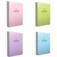 Gıpta Pastoral 120 Yaprak A4 Spiralli Çizgili 4'lü Pp Kapak Defter Seti