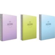 Gıpta Pastoral 2 Kareli + 1 Çizgili Pp Kapak 96 Yaprak A4 Spiralli Defter