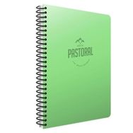 Gıpta Pastoral 3248 Fıstık Yeşili PP Kapak 120 Yaprak A4 Kareli Spiralli Defter