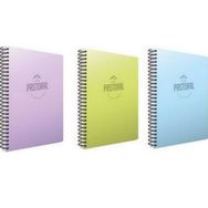 Gıpta Pastoral Spiral A4 72 Yaprak 2 Kareli 1 Çizgili Defter