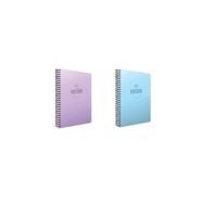 Gıpta Pastoral Spiralli A4 96 Yaprak Pp Kapak Kareli 2'li Defter