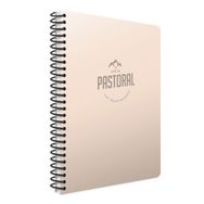 Gıpta Pastoral Spiralli Bej Plastik Kapak 72 Yaprak A4 Çizgili Defter