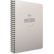 Gıpta Pastoral Spiralli Pp Kapak 72 Yaprak A4 Kareli Pastel Mor Defter